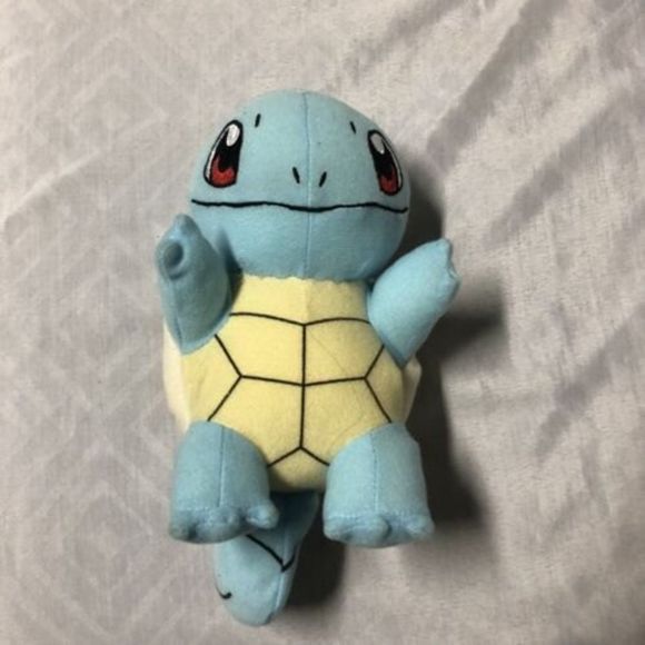 Pokemon Go SQUIRTLE 9” Soft Plush Light Blue Stuffed Animal Toy - Picture 2 of 7